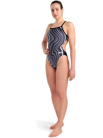 Arena Badeanzug in Schwarz/ Weiß