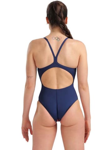 Arena Strój kąpielowy "Pool" w kolorze granatowym