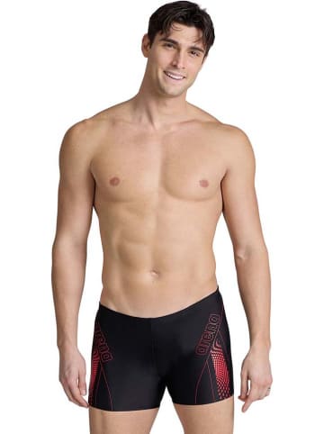 Arena Badehose "Short Graphic" in Schwarz