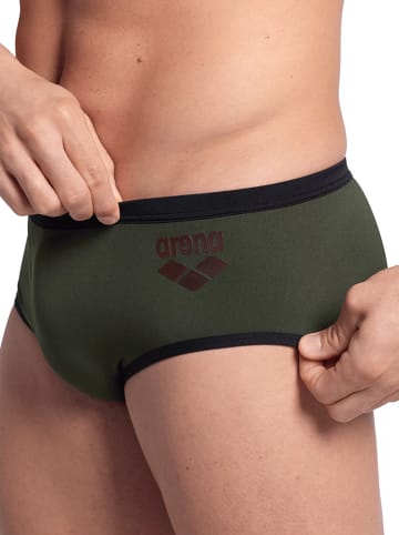 Arena Zwembroek kaki/zwart