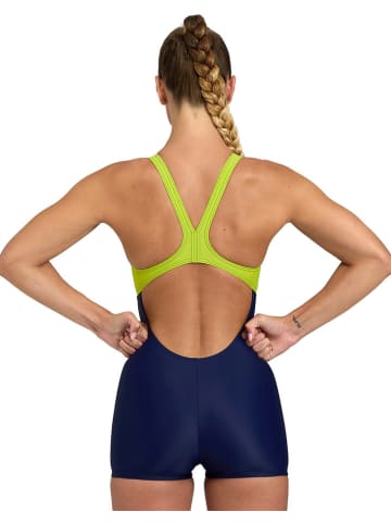 Arena Badpak "Kaori" donkerblauw/groen