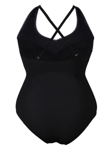Arena Modelujący strój kąpielowy w kolorze czarnym