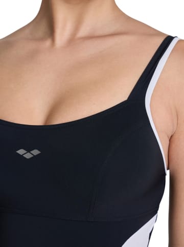 Arena Shape-Badeanzug in Schwarz/ Weiß