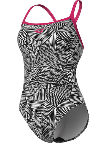 Arena Badpak zwart/wit/roze