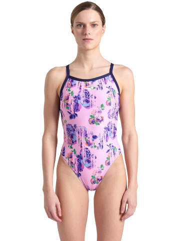 Arena Strój kąpielowy w kolorze jasnoróżowo-fioletowym