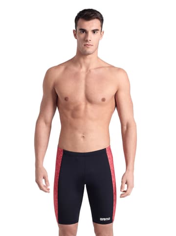 Arena Badehose in Schwarz/ Rot