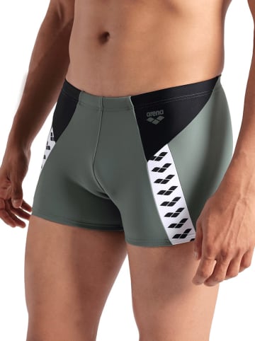 Arena Kąpielówki w kolorze czarno-biało-oliwkowym