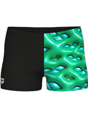 Arena Zwembroek zwart/groen