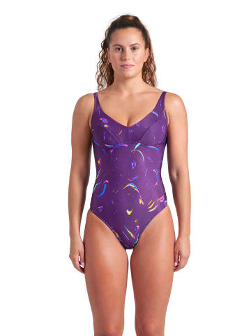 Arena Strój kąpielowy w kolorze fioletowym
