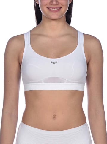 Arena Biustonosz sportowy "Elettra" w kolorze białym