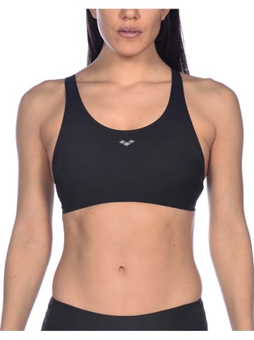 Arena Biustonosz sportowy "Metis" w kolorze czarnym