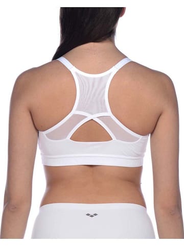 Arena Sportbeha "Flora" wit - high