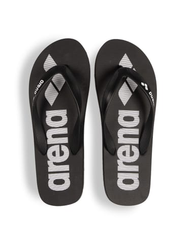 Arena Teenslippers zwart/wit