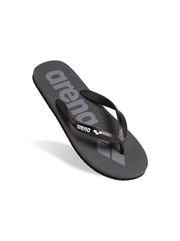 Arena Teenslippers antraciet/zwart