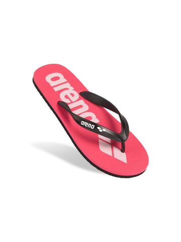 Arena Teenslippers roze/zwart/wit