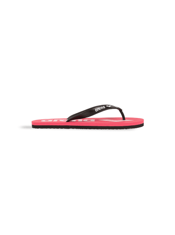 Arena Teenslippers roze/zwart/wit