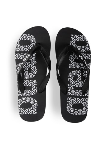 Arena Teenslippers zwart/wit