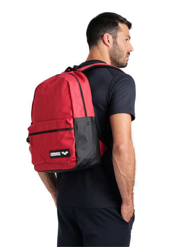 Arena Rucksack "Team" in Rot - (B)31 x (H)46 x (T)16 cm