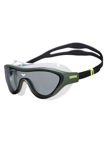 Arena Schwimmbrille in Khaki/ Schwarz