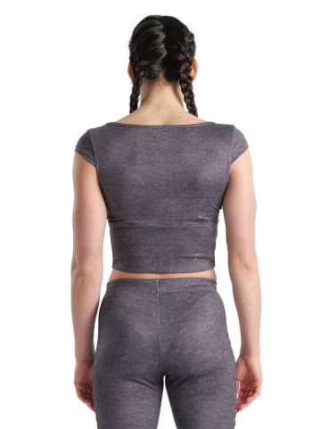 Arena Top sportowy w kolorze szarym