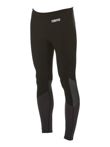 Arena Legginsy sportowe w kolorze czarnym