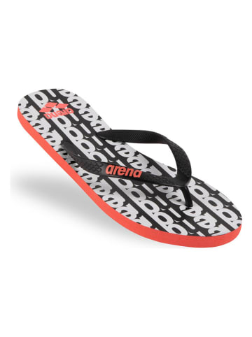 Arena Teenslippers zwart/wit