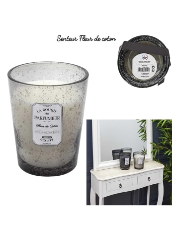 THE HOME DECO FACTORY Duftkerze in Grau - 470 g