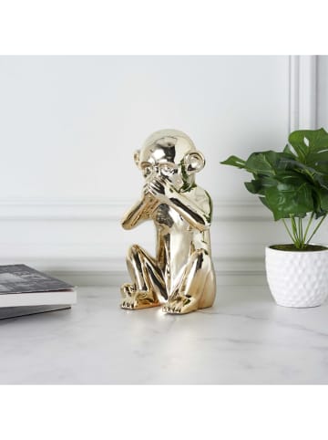 Rétro Chic Dekofigur in Gold - (B)17 x (H)28 cm