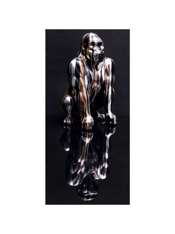 The Concept Factory Dekofigur in Schwarz/ Silber/ Gold - (H)45 cm