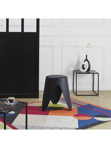 THE HOME DECO FACTORY Kruk zwart - (L)30 x (B)46 x (D)30 cm