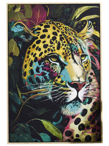 Rétro Chic Gerahmter Kunstdruck "Jungle" - (B)60 x (H)90 cm