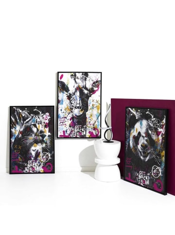 Rétro Chic Kunstdruck "Girafe" - (B)60 x (H)90 cm