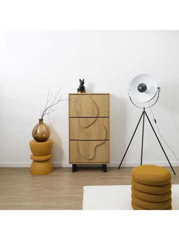 Rétro Chic Szafka "Calypso" w kolorze jasnobrązowym na buty - 60 x 115 x 24 cm