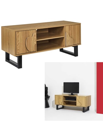 Rétro Chic TV-meubel "Calypso" lichtbruin - (B)110 x (H)48 x (D)40 cm