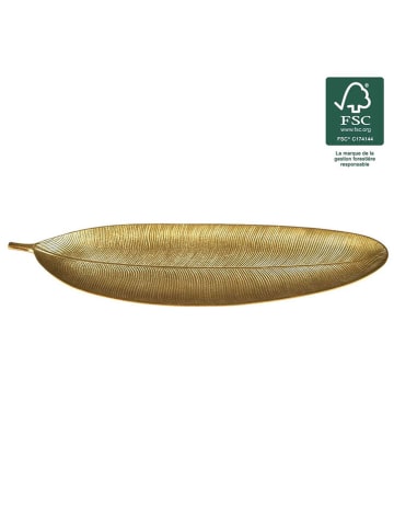 Ethnical Life Dekoschale in Gold - (L)59,5 x (B)22 cm