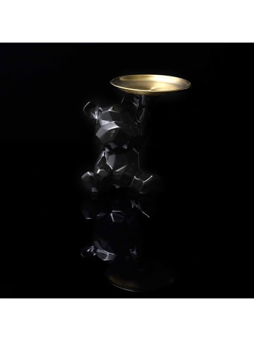 Rétro Chic Figurka dekoracyjna w kolorze czarnym - wys. 12 cm