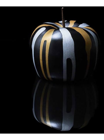 Rétro Chic Figurka dekoracyjna w kolorze czarnym - wys. 13 x Ø 12 cm