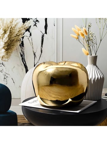 Rétro Chic Figurka dekoracyjna w kolorze złotym - wys. 27 x Ø 25 cm