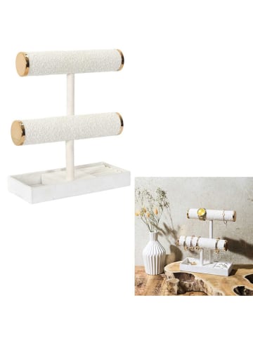 The Concept Factory Sieradenstandaard crème/goudkleurig