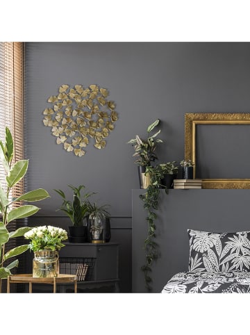 Rétro Chic Wanddekoration in Gold - (T)0,5 x Ø 48,5 cm