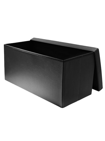 Rétro Chic Zitkist zwart - (B)76 x (H)38 x (D)38 cm