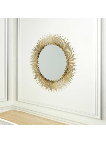 The Concept Factory Lustro w kolorze złotym - Ø 59,5 cm