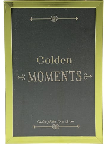 Rétro Chic 3-delige set: fotolijsten goudkleurig - (B)10,7 x (H)16 cm