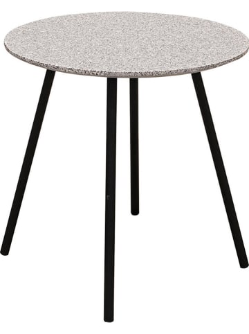 Rétro Chic 2-delige set: bijzettafels grijs/zwart