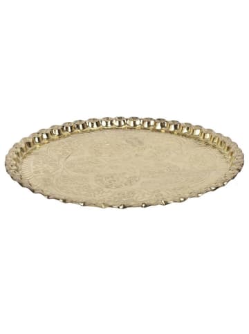 Make a Wish Servierplatte in Gold - Ø 47,5 cm