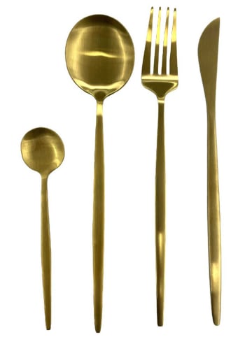 COOK CONCEPT 24tlg. Besteckset in Gold