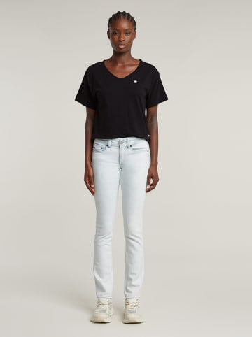 G-Star Dżinsy "Midge" - Slim fit - w kolorze białym