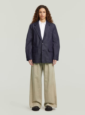 G-Star Blezer dżinsowy w kolorze granatowym