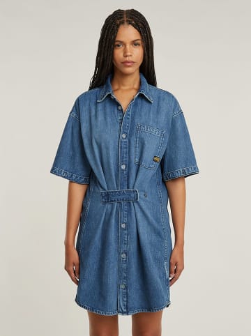 G-Star Sukienka dżinsowa w kolorze niebieskim