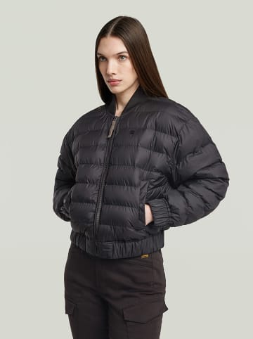 G-Star Kurtka pikowana w kolorze czarnym